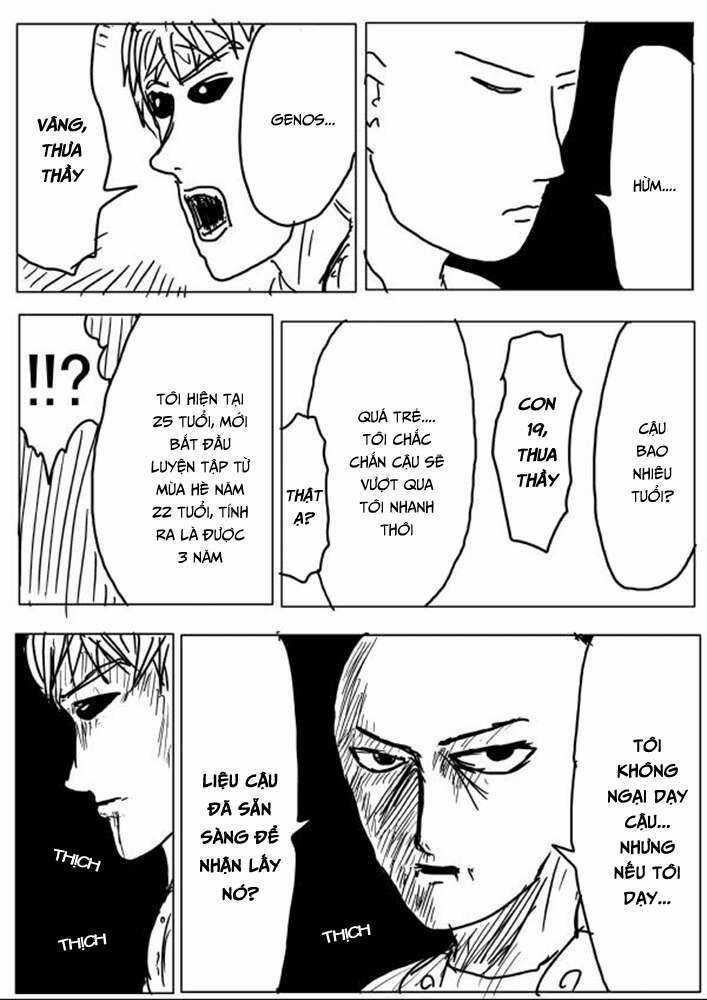 One-Punch Man Gốc (By One) - Chapter 7 - Trang 10