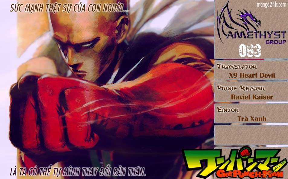 One Punch Man - Chapter 63 - Trang 1