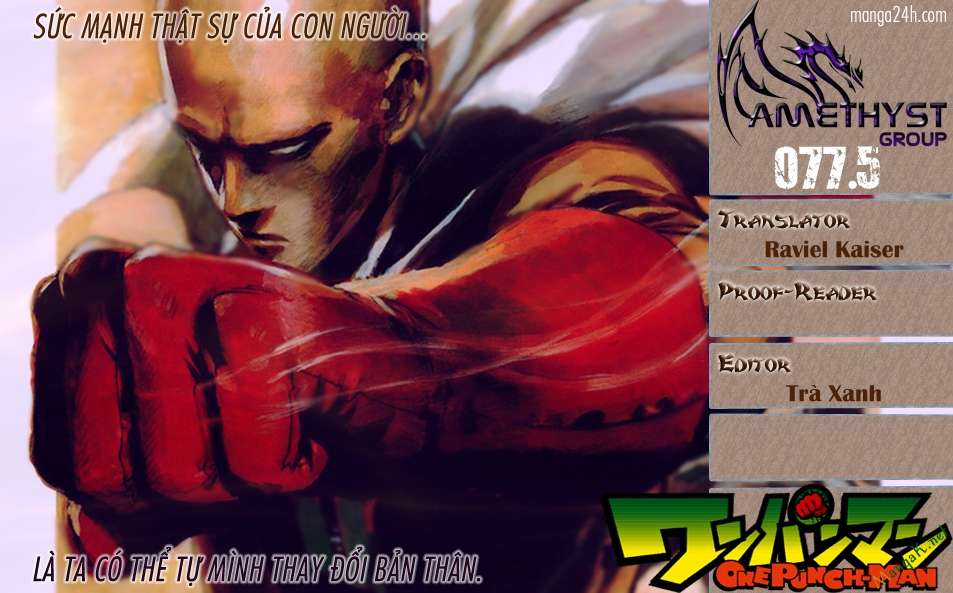 One Punch Man - Chapter 77.5 - Trang 1