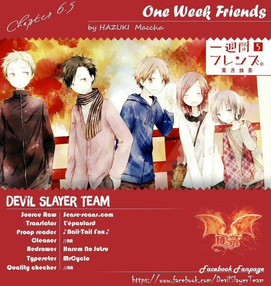 One Week Friends Dst - Chapter 6.5 - Trang 1