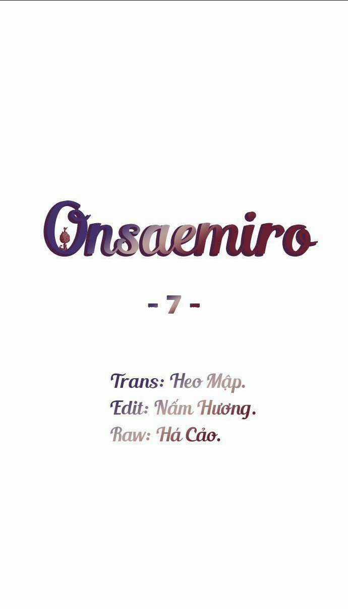 Onsaemiro - Chapter 7 - Trang 1