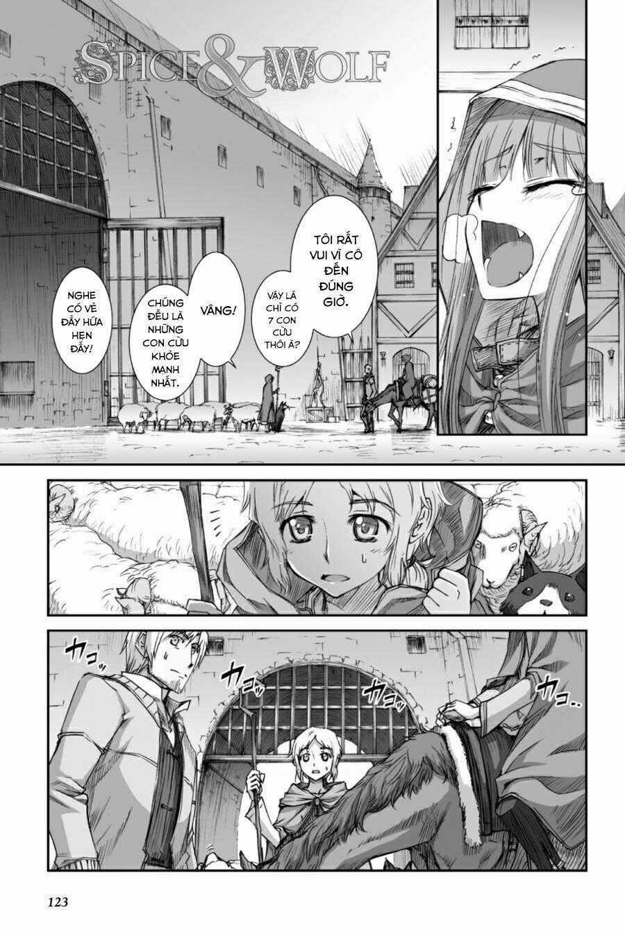 Ookami To Koushinryou - Chapter 29 - Trang 1