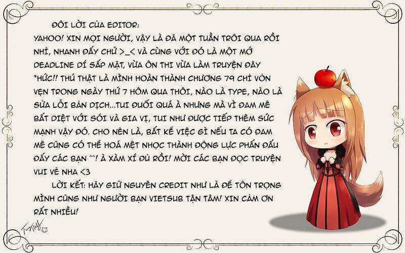 Ookami To Koushinryou - Chapter 79 - Trang 3