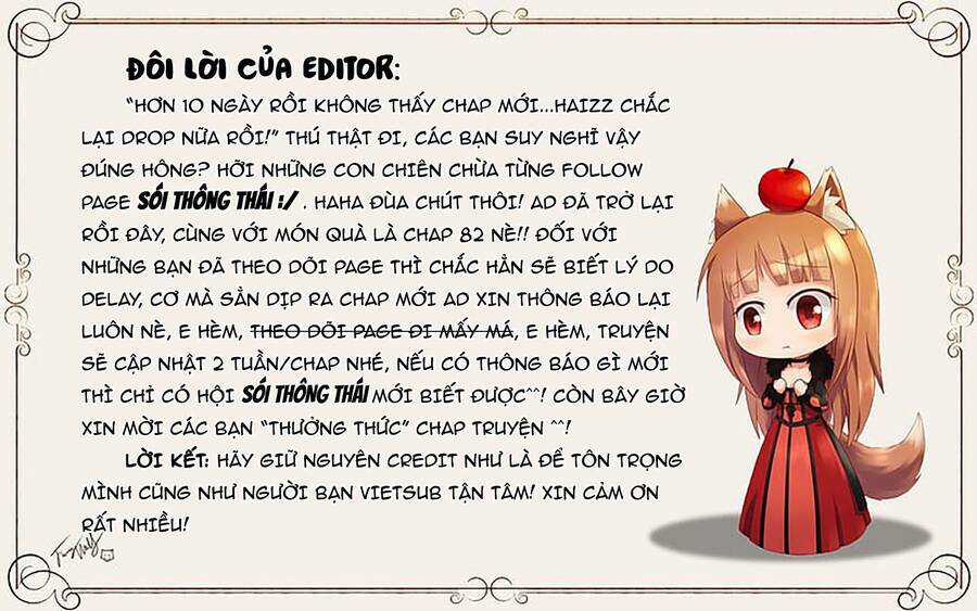 Ookami To Koushinryou - Chapter 82 - Trang 3