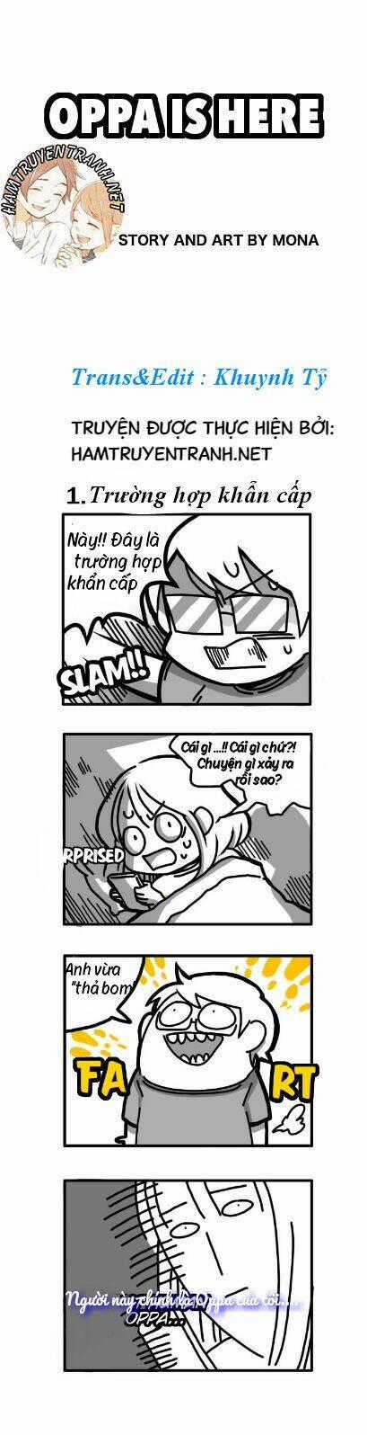 Oppa Is Here - Chapter 1 - Trang 2