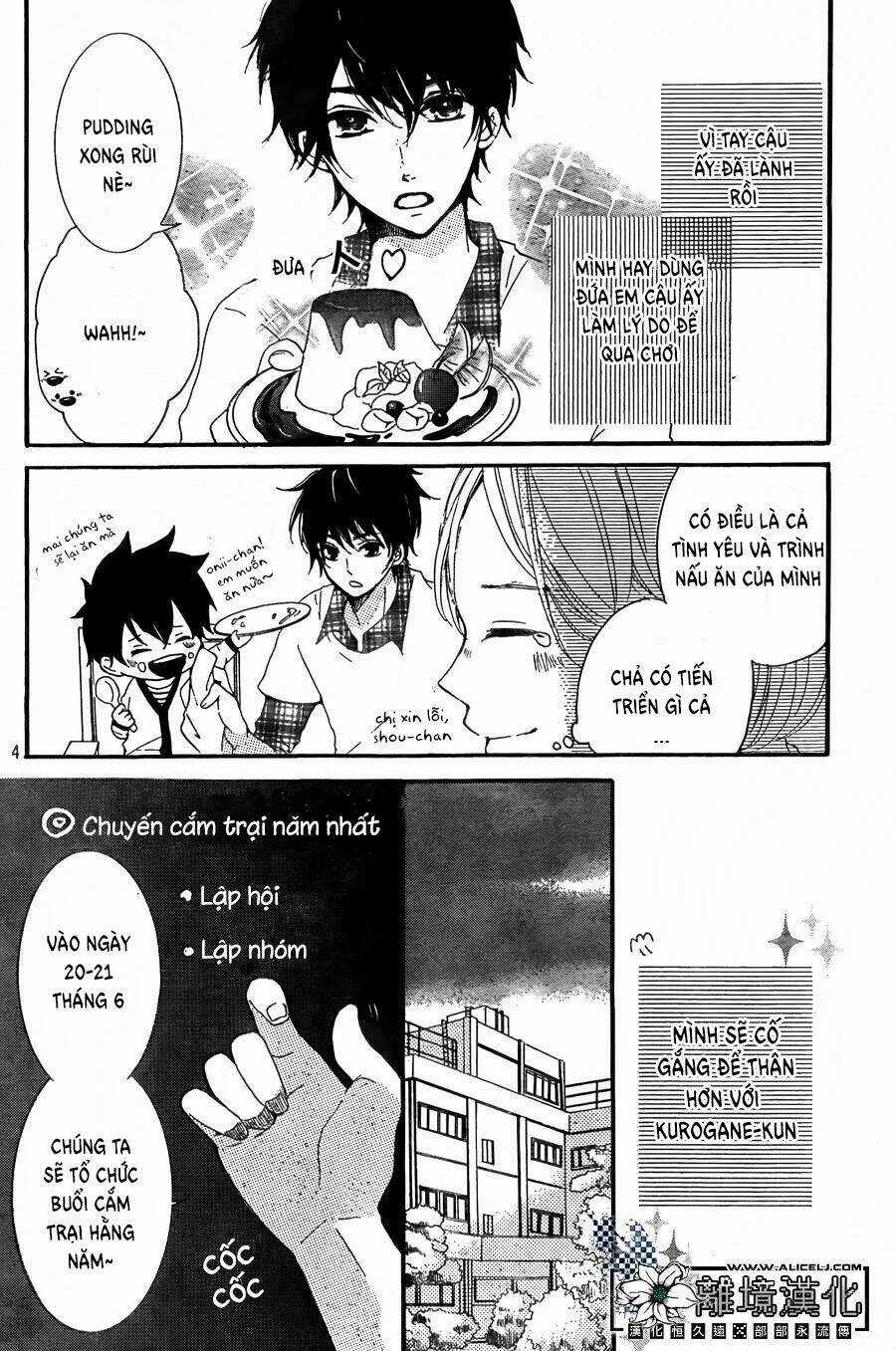 Oshiete, Kurogane-Kun - Chapter 2 - Trang 4