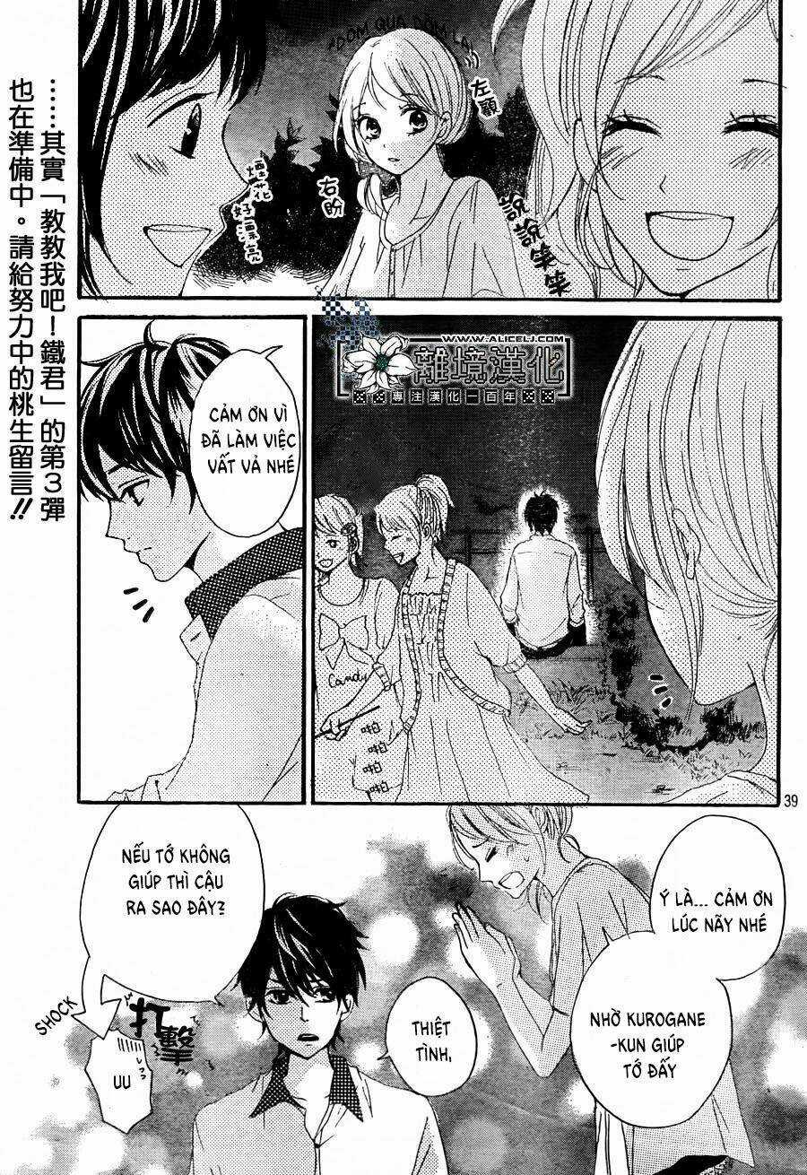 Oshiete, Kurogane-Kun - Chapter 2 - Trang 39