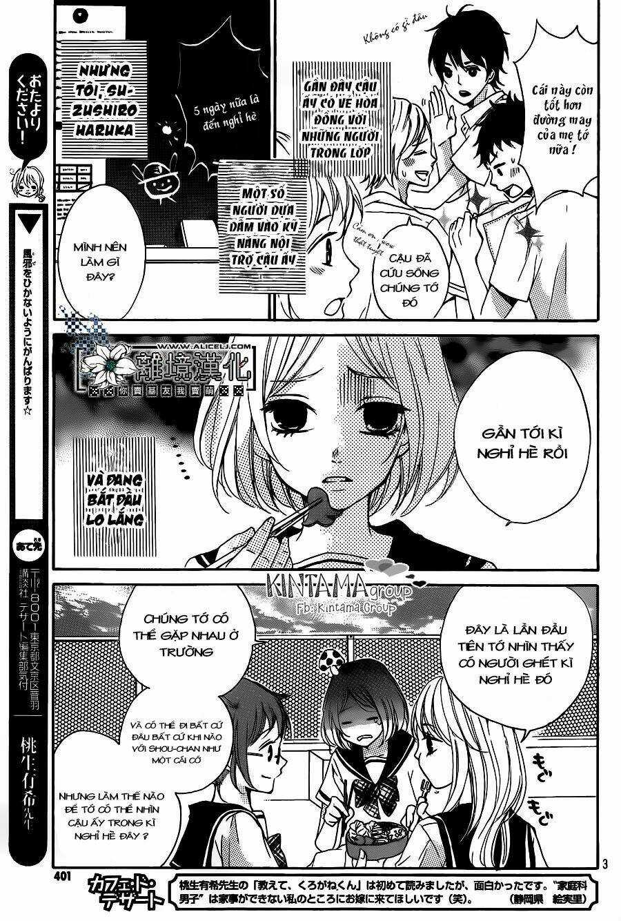 Oshiete, Kurogane-Kun - Chapter 3 - Trang 3