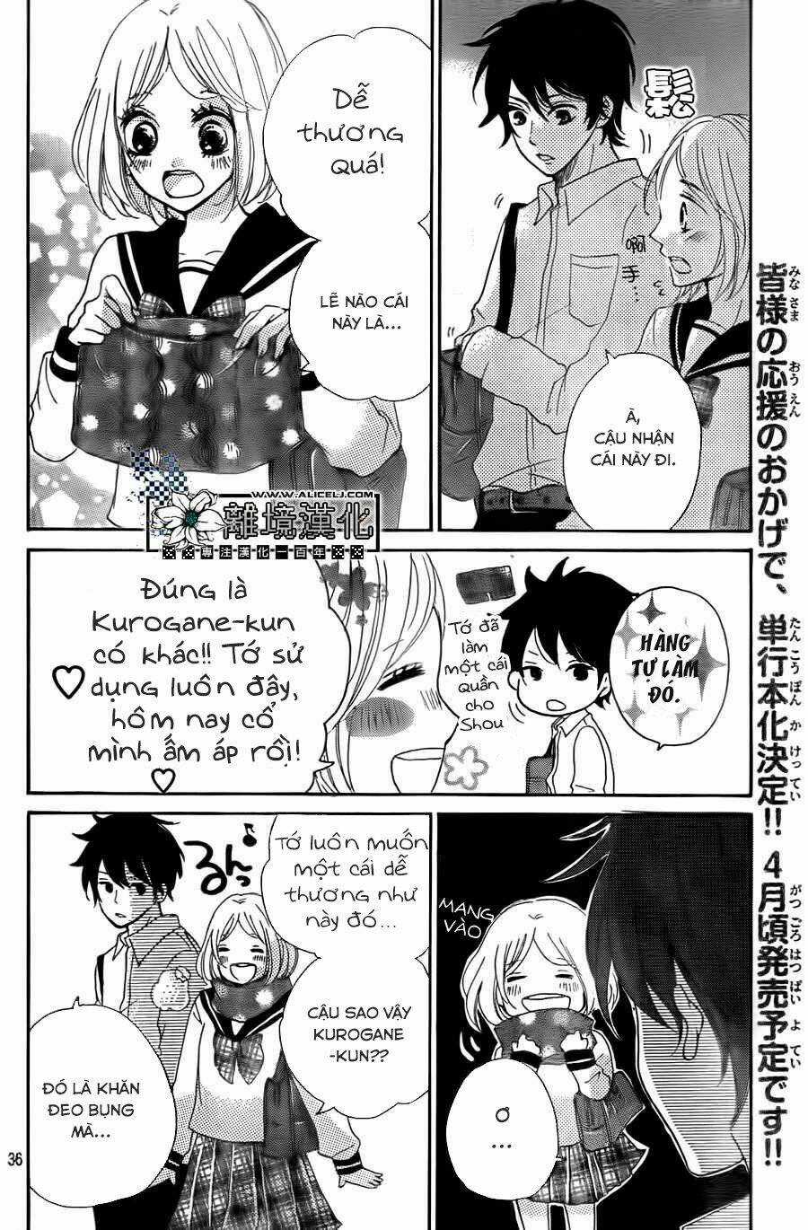Oshiete, Kurogane-Kun - Chapter 4 - Trang 35