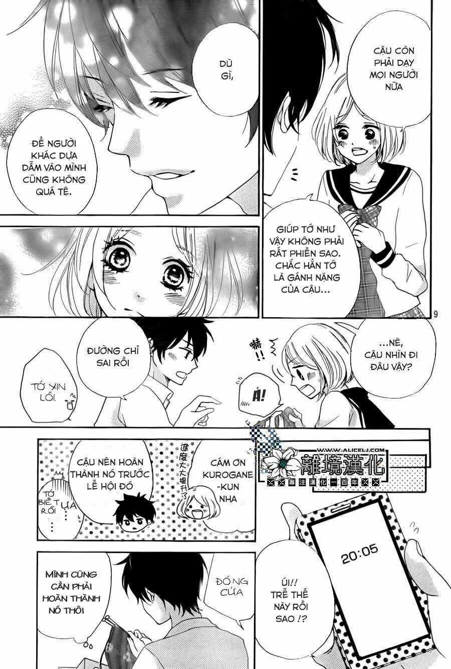 Oshiete, Kurogane-Kun - Chapter 4 - Trang 9