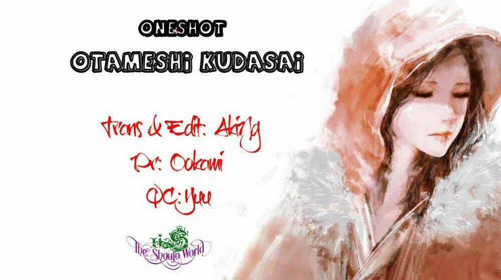 Otameshi Kudasai - Chapter 1 - Trang 2