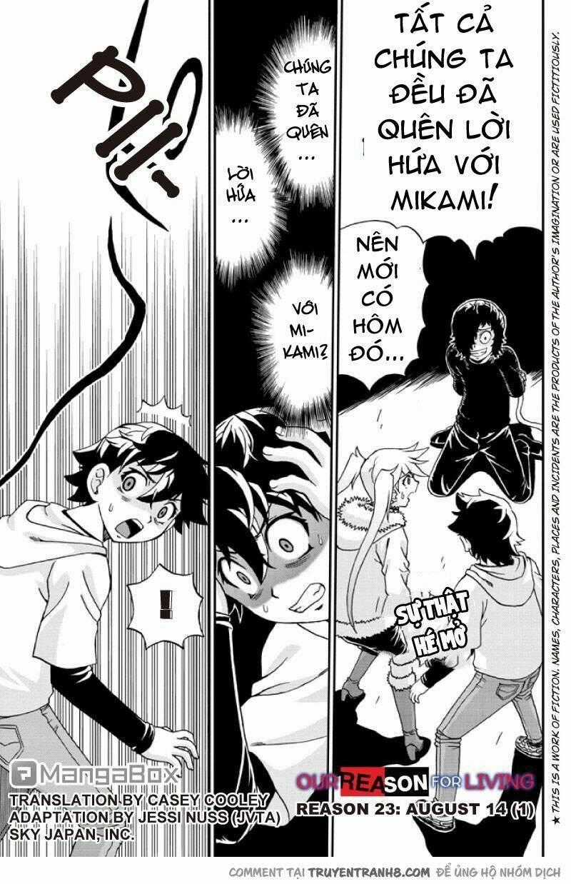 Our Reason For Living - Chapter 23 - Trang 2