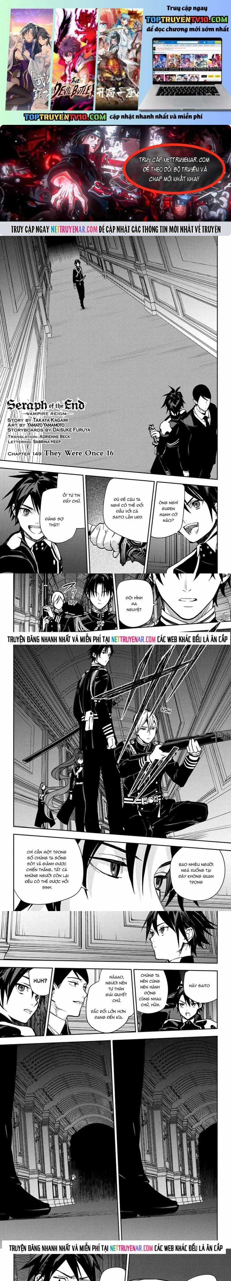 Owari No Seraph - Chapter 149 - Trang 1