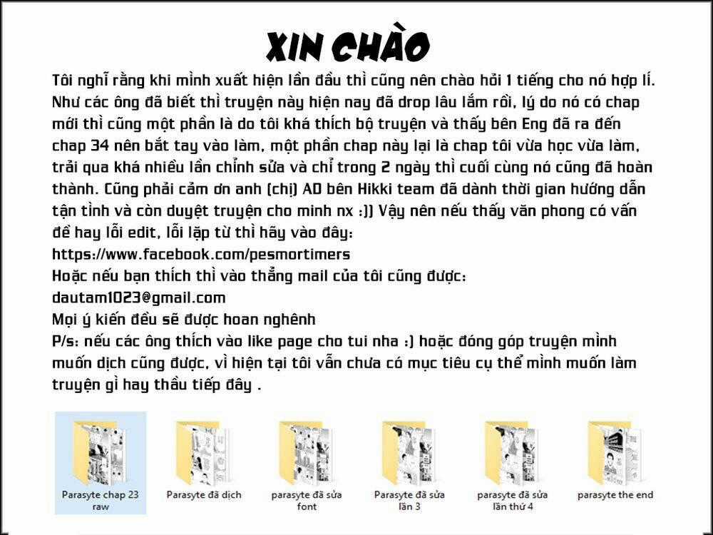 Parasyte Reversi - Chapter 23 - Trang 1