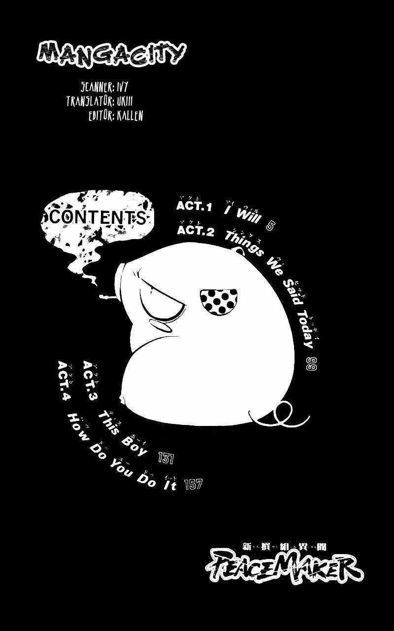 Peace Maker Kurogane - Chapter 1 - Trang 2