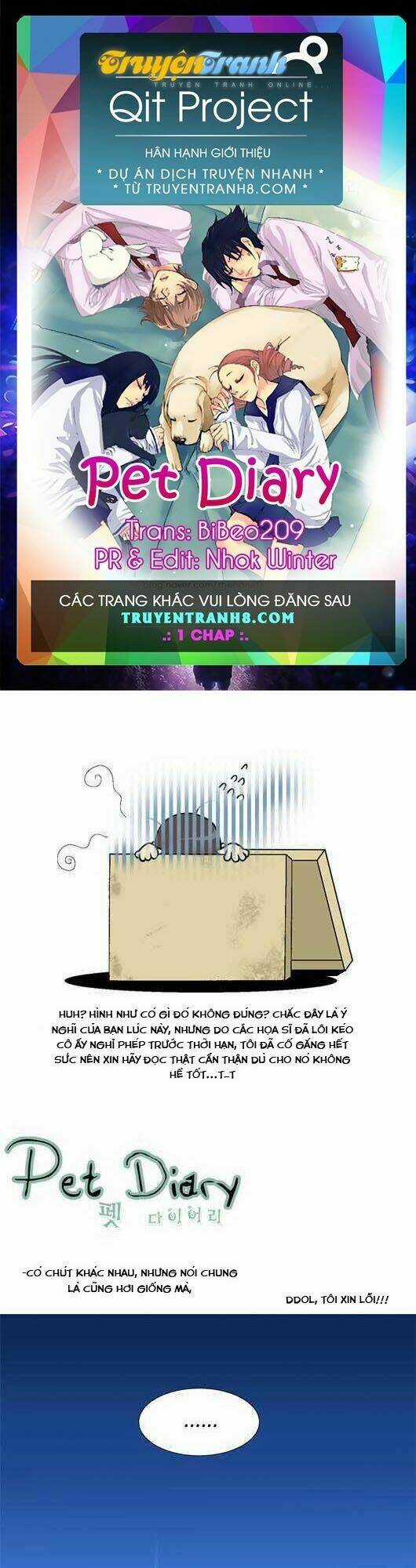 Pet Diary - Chapter 17.2 - Trang 1