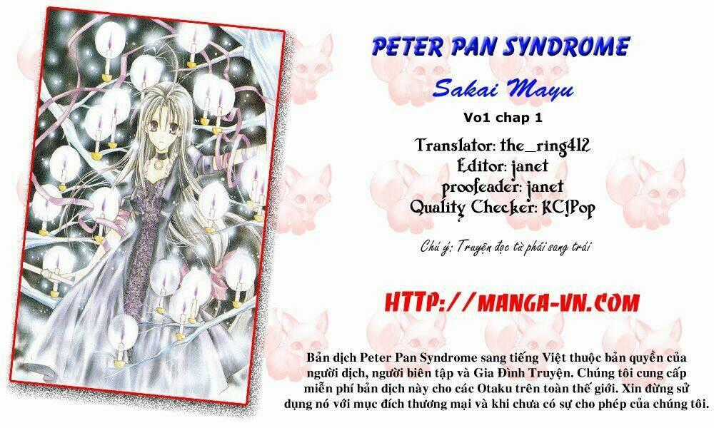 Peter Pan Syndrome - Chapter 1 - Trang 1