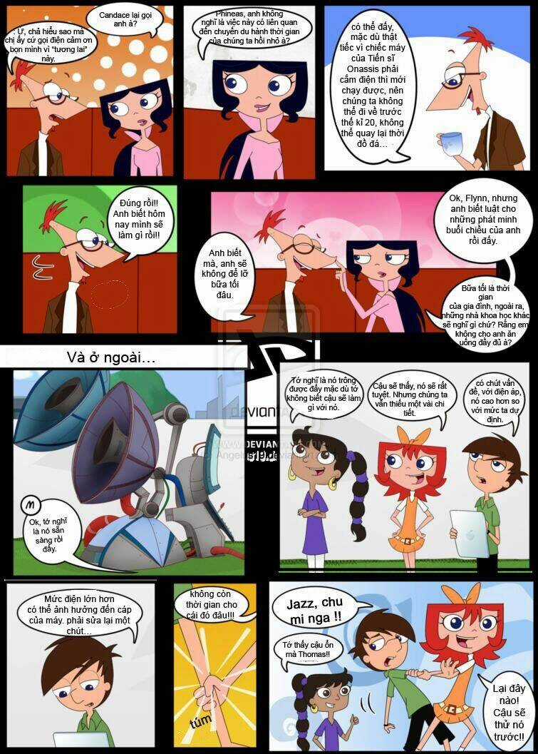 Phineas And Ferb : Lost In Time - Chapter 1 - Trang 17