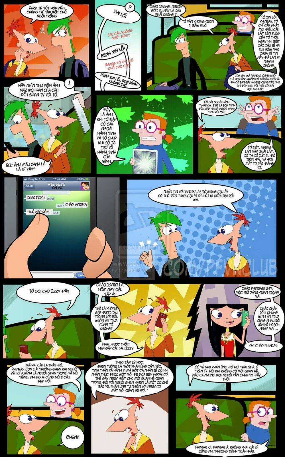Phineas And Ferb : Lost In Time - Chapter 3 - Trang 7