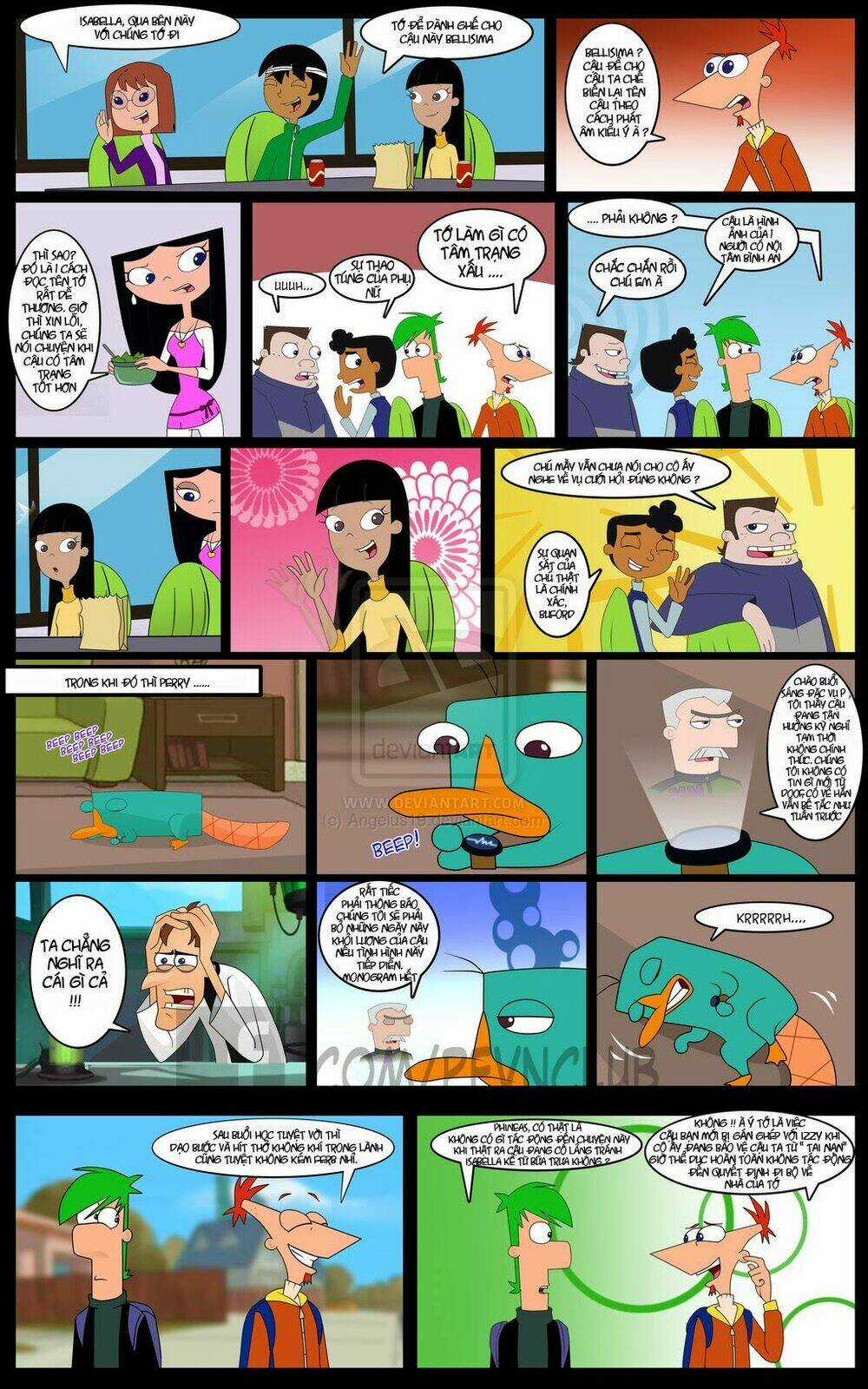 Phineas And Ferb : Lost In Time - Chapter 4 - Trang 15