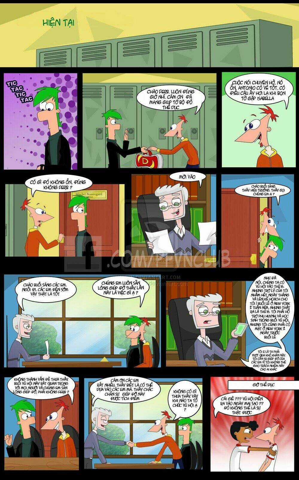 Phineas And Ferb : Lost In Time - Chapter 4 - Trang 4