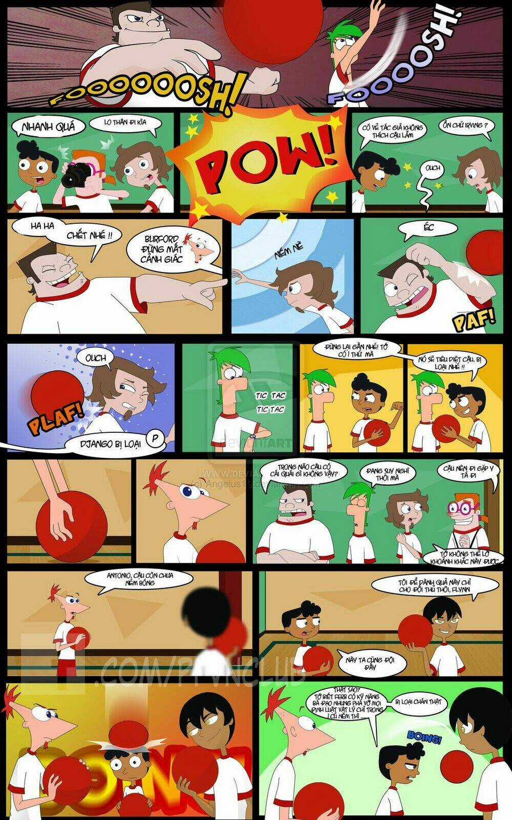 Phineas And Ferb : Lost In Time - Chapter 4 - Trang 8