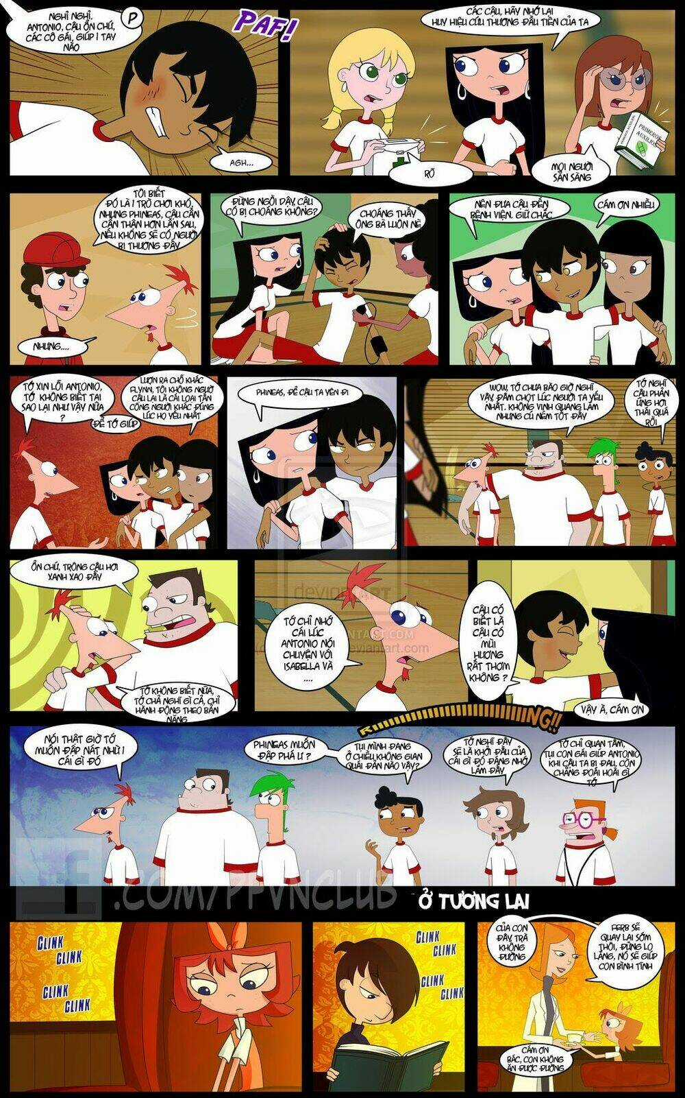 Phineas And Ferb : Lost In Time - Chapter 4 - Trang 10