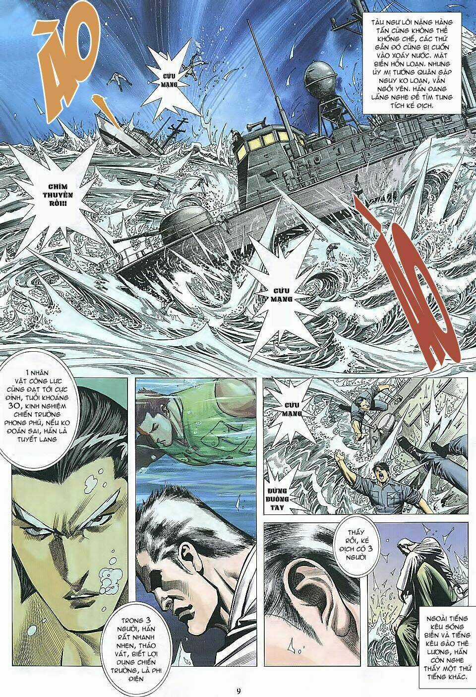 Phong Lôi - Chapter 11 - Trang 9