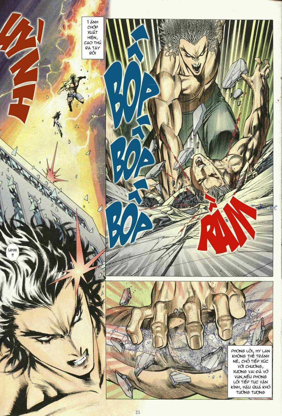 Phong Lôi - Chapter 20 - Trang 21