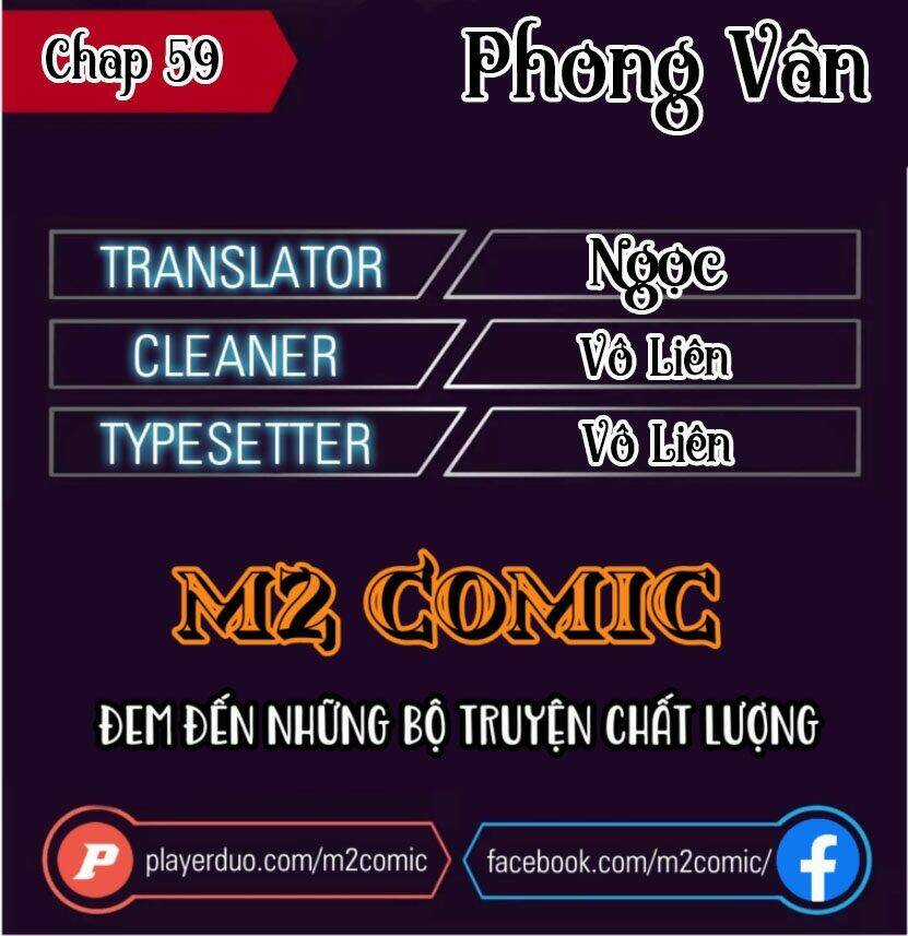 Phong Vân Chiến Thần - Chapter 59 - Trang 1
