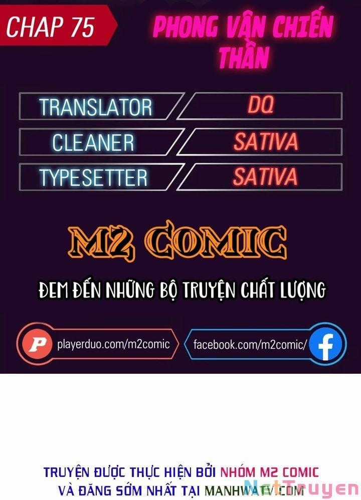 Phong Vân Chiến Thần - Chapter 75 - Trang 1