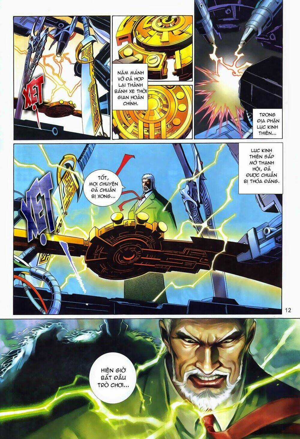 Phong Vân Thần Võ Ký - Chapter 18 - Trang 12