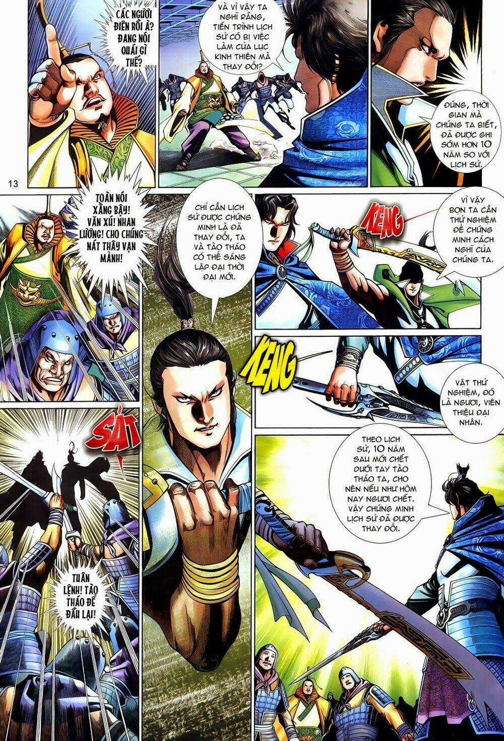 Phong Vân Thần Võ Ký - Chapter 20 - Trang 13