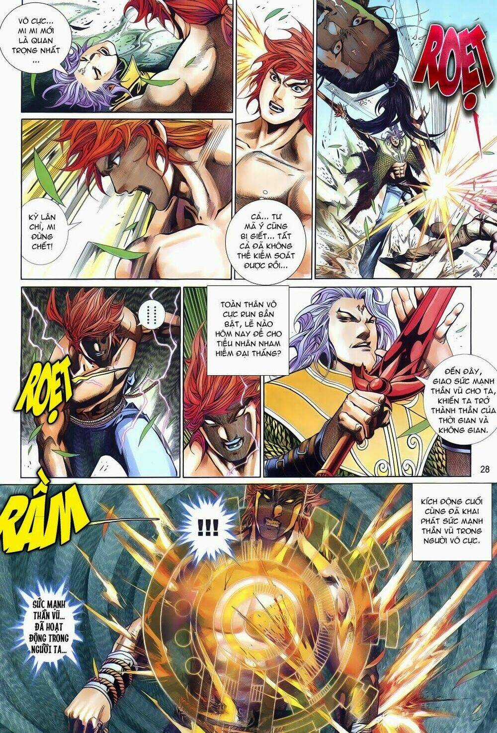 Phong Vân Thần Võ Ký - Chapter 23 - Trang 28