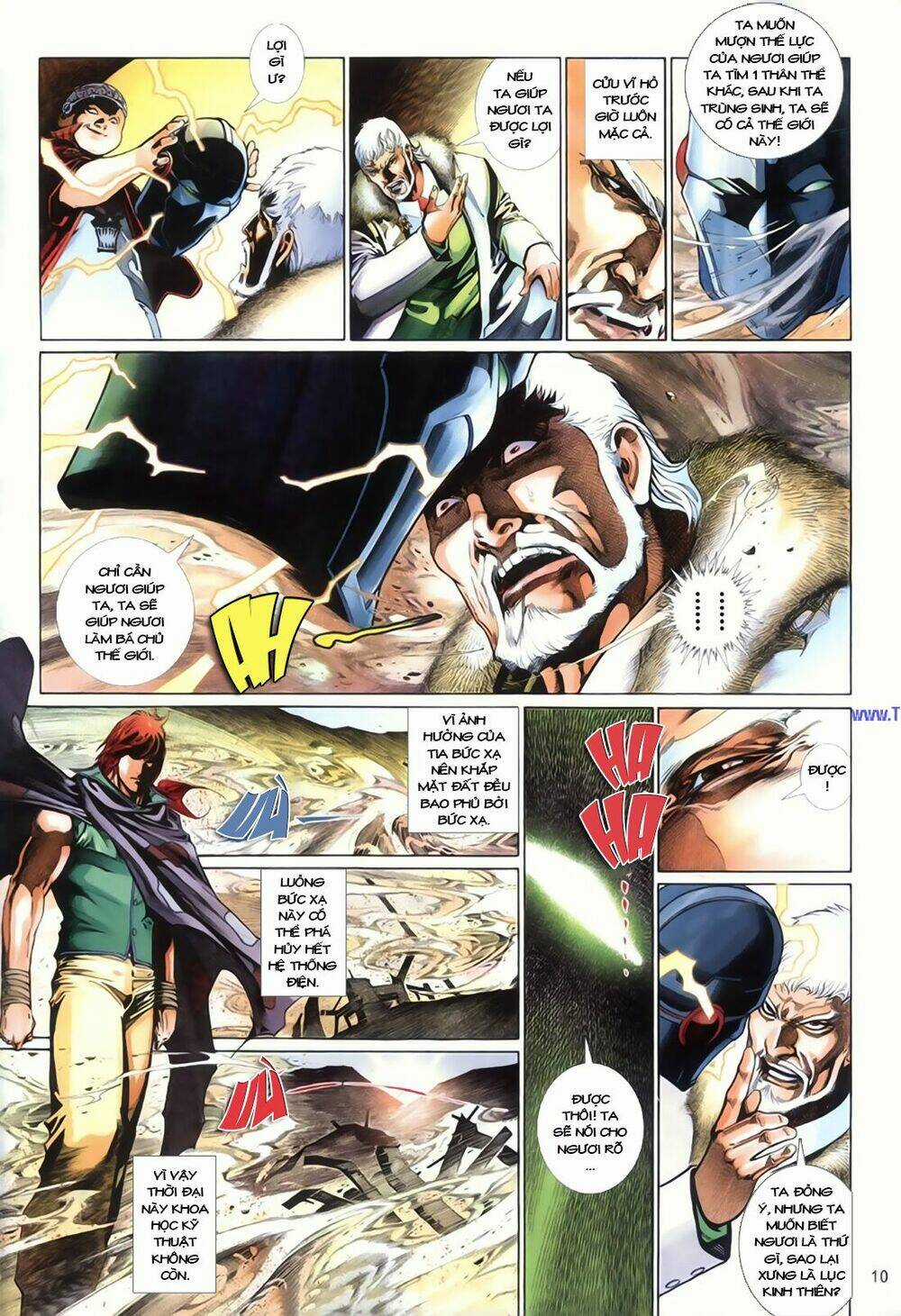 Phong Vân Thần Võ Ký - Chapter 28 - Trang 11