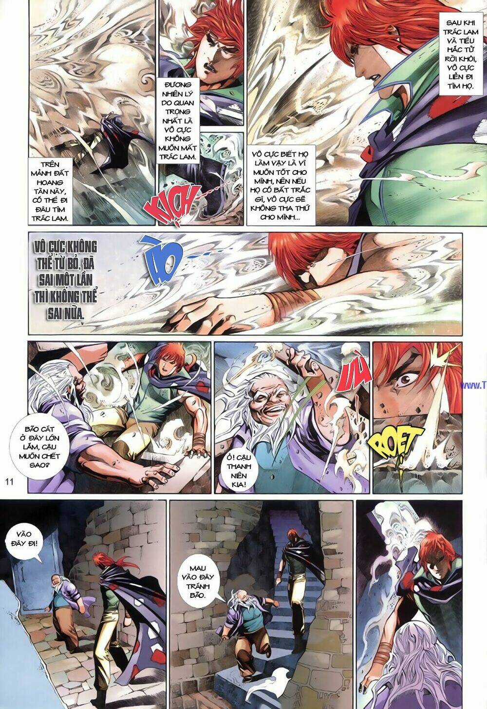 Phong Vân Thần Võ Ký - Chapter 28 - Trang 12