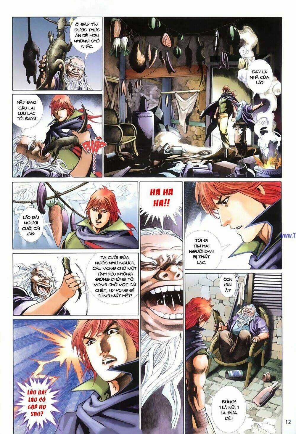 Phong Vân Thần Võ Ký - Chapter 28 - Trang 13