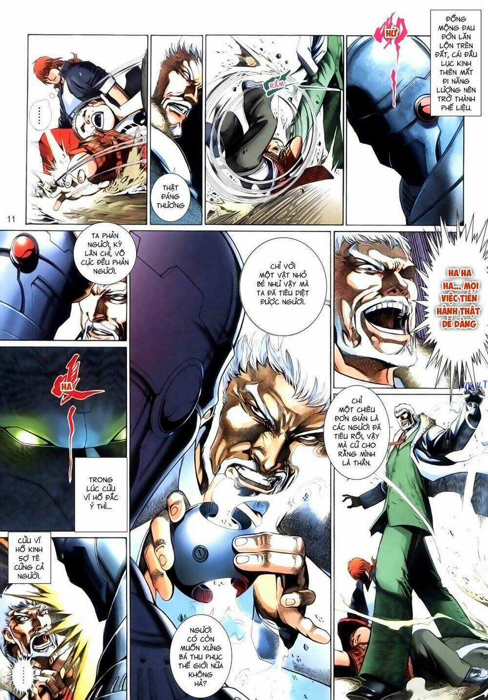 Phong Vân Thần Võ Ký - Chapter 31 - Trang 11