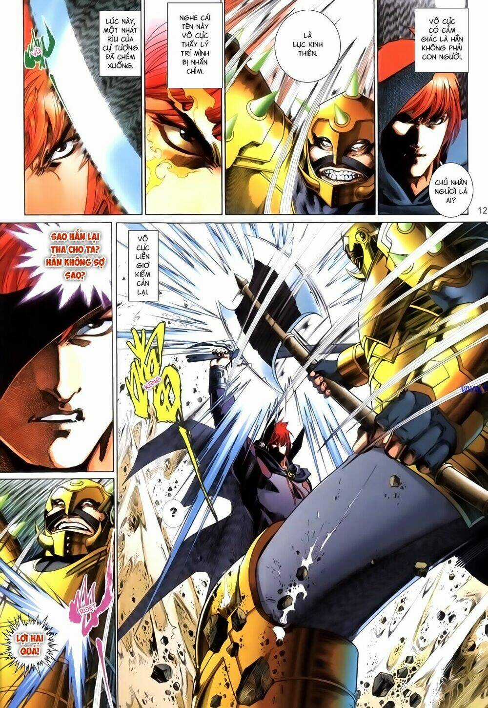 Phong Vân Thần Võ Ký - Chapter 32 - Trang 12