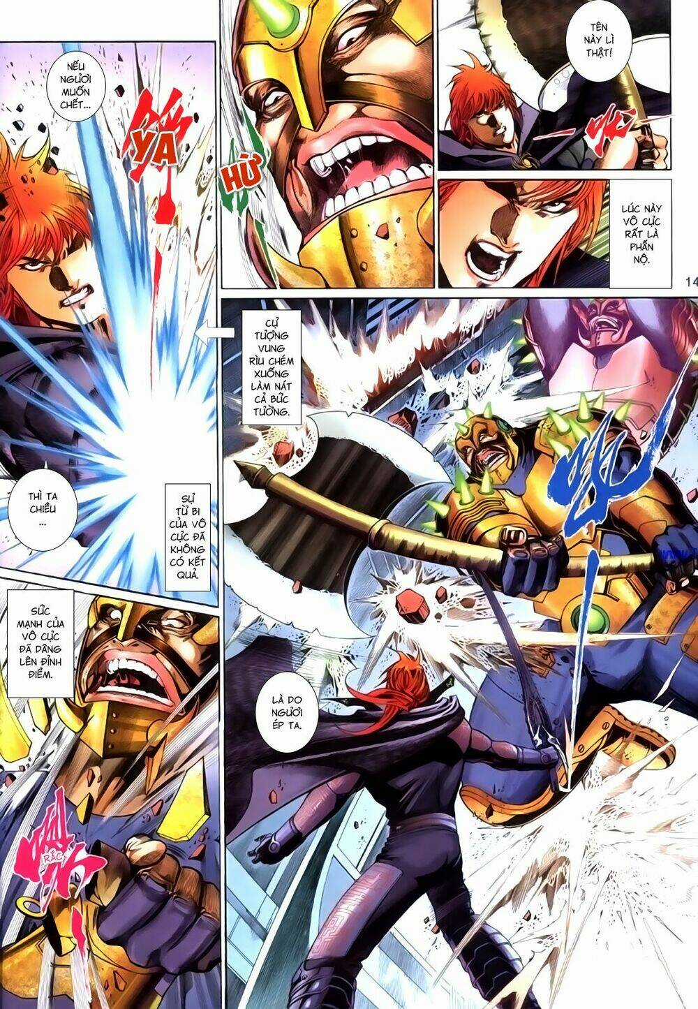 Phong Vân Thần Võ Ký - Chapter 32 - Trang 14