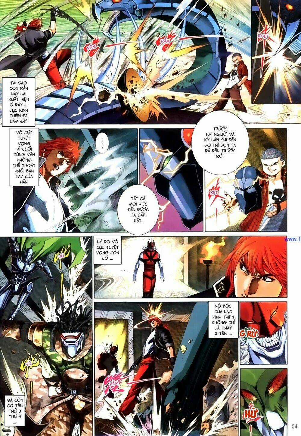 Phong Vân Thần Võ Ký - Chapter 32 - Trang 4