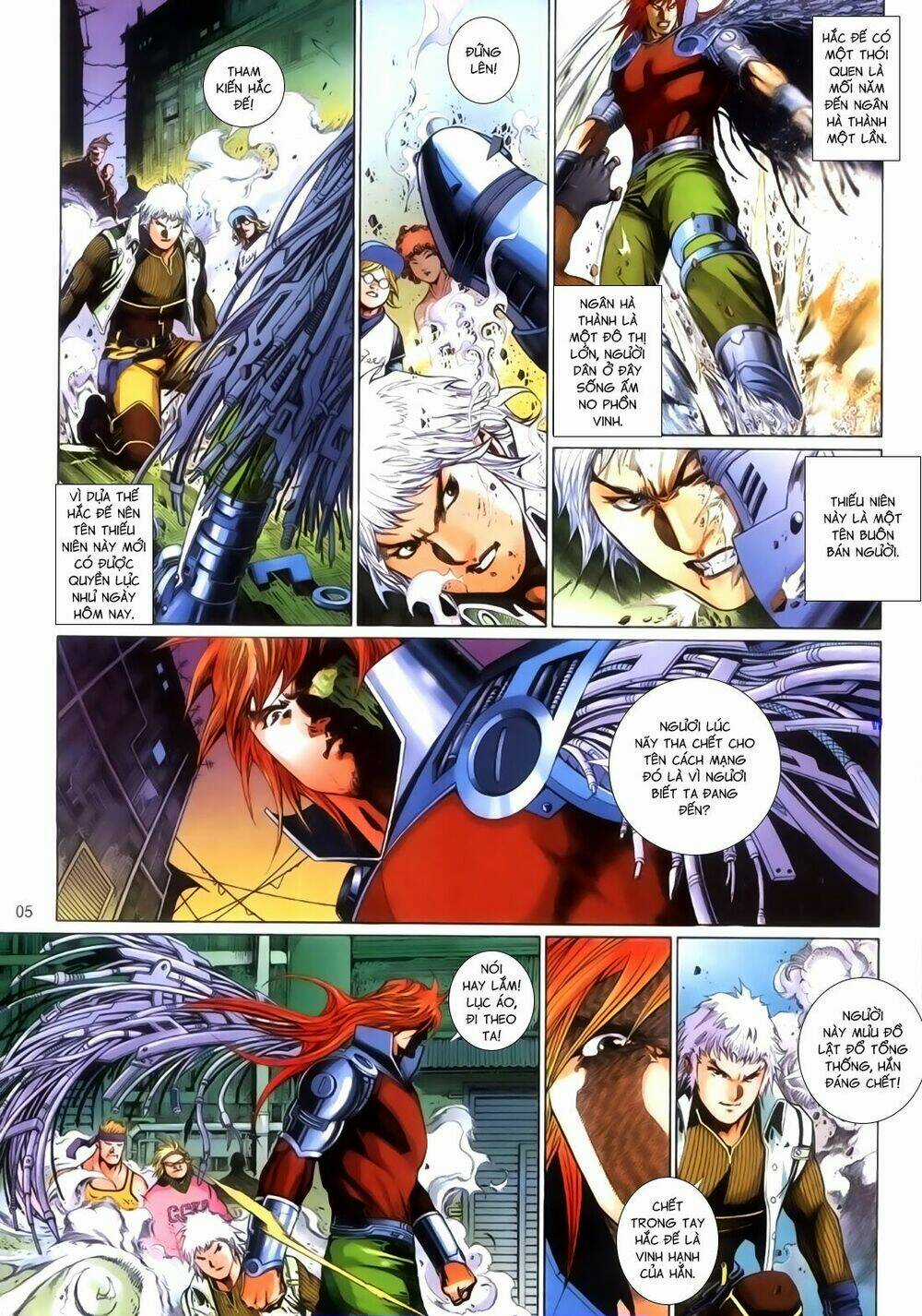 Phong Vân Thần Võ Ký - Chapter 33 - Trang 5