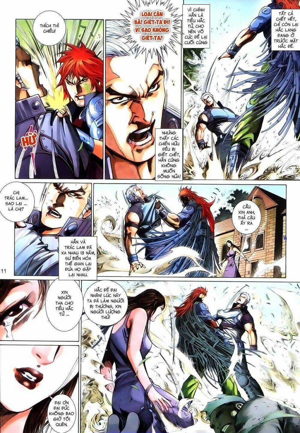 Phong Vân Thần Võ Ký - Chapter 34 - Trang 11