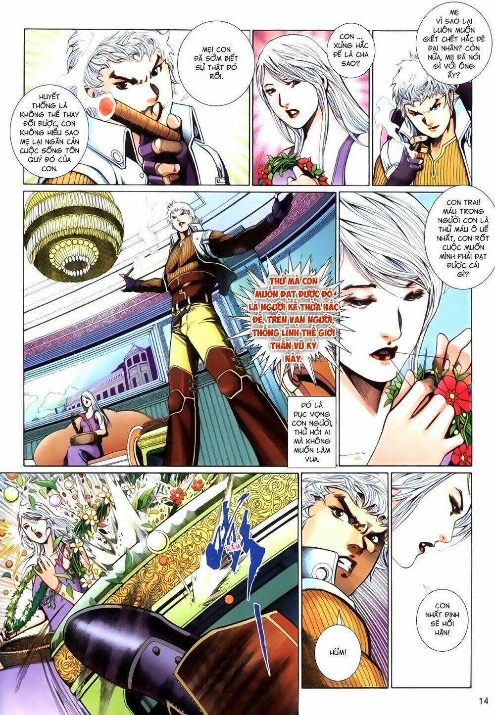 Phong Vân Thần Võ Ký - Chapter 34 - Trang 14