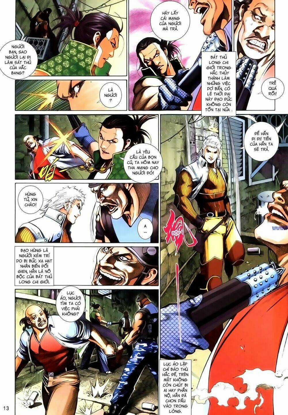 Phong Vân Thần Võ Ký - Chapter 35 - Trang 13