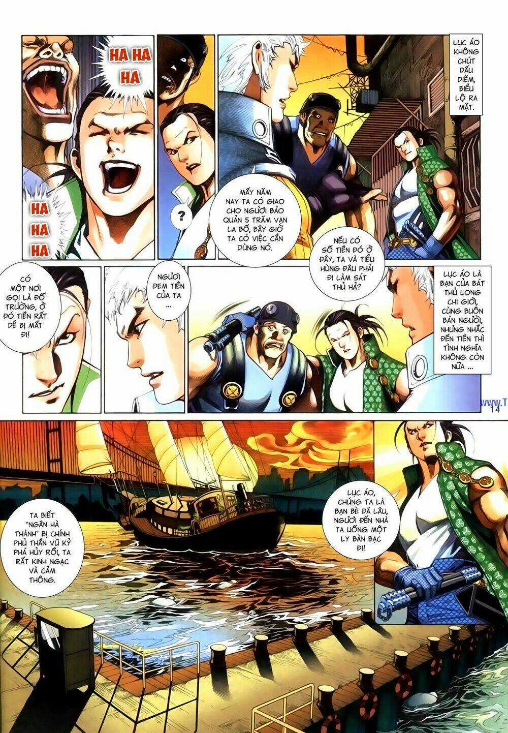 Phong Vân Thần Võ Ký - Chapter 35 - Trang 14