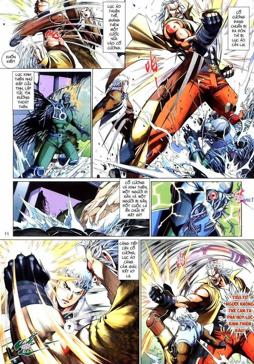 Phong Vân Thần Võ Ký - Chapter 36 - Trang 11