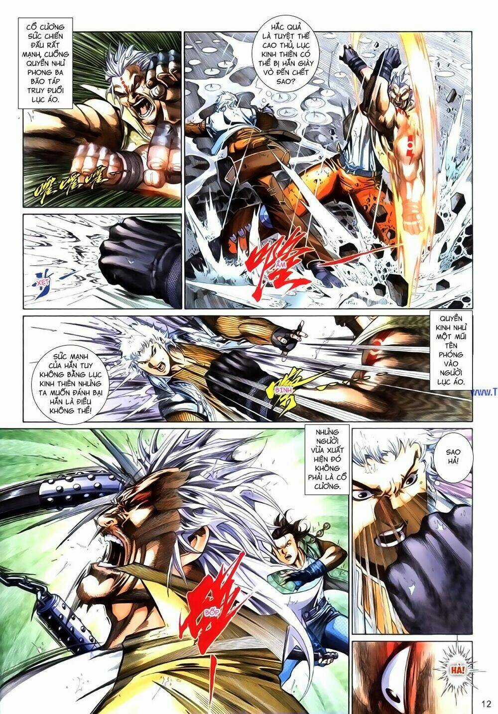 Phong Vân Thần Võ Ký - Chapter 36 - Trang 12