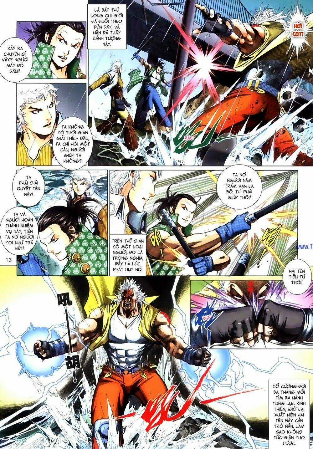 Phong Vân Thần Võ Ký - Chapter 36 - Trang 13