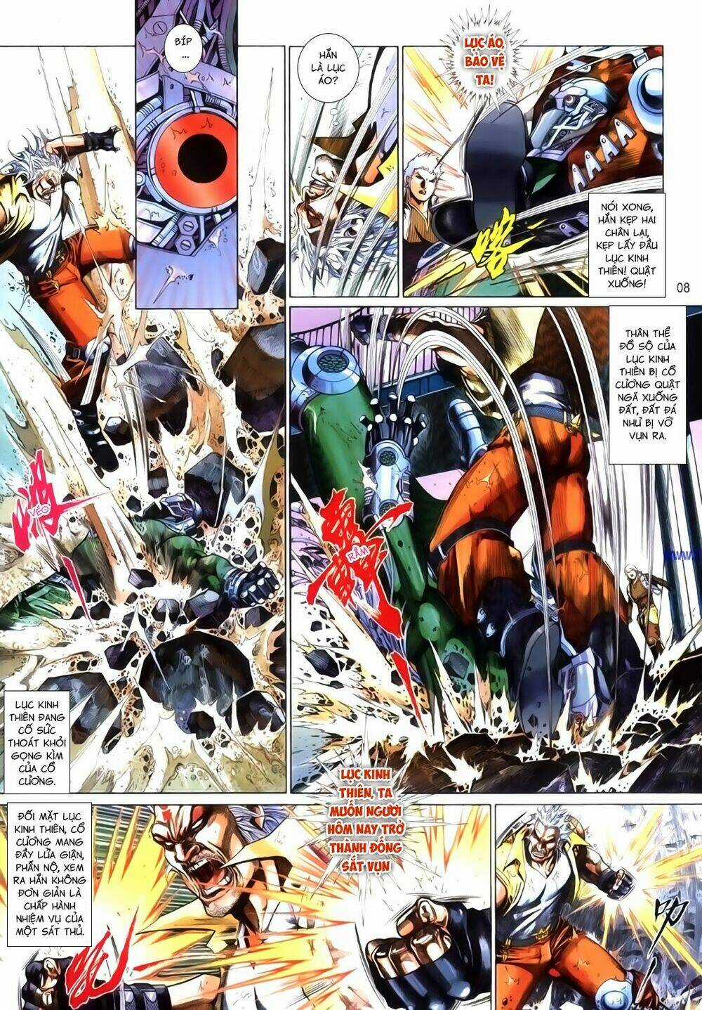 Phong Vân Thần Võ Ký - Chapter 36 - Trang 8